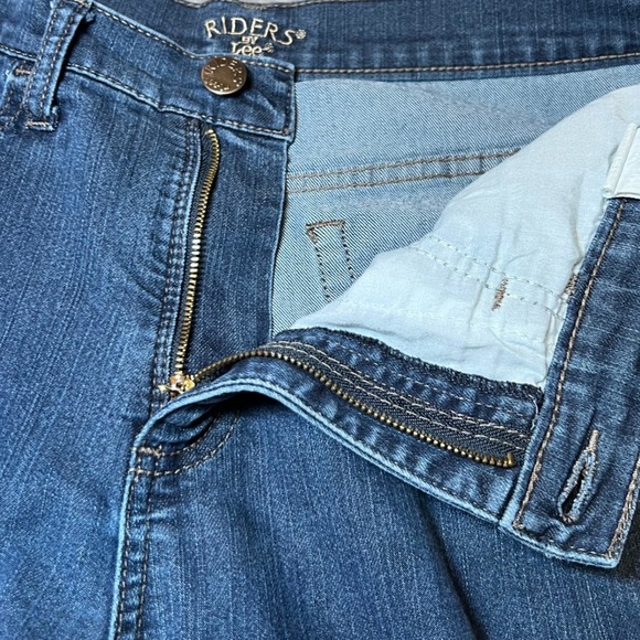 Riders by Lee Blue Jean Capri Pants Womens 10 Denim Casual Everyday Comfortable - Picture 7 of 16